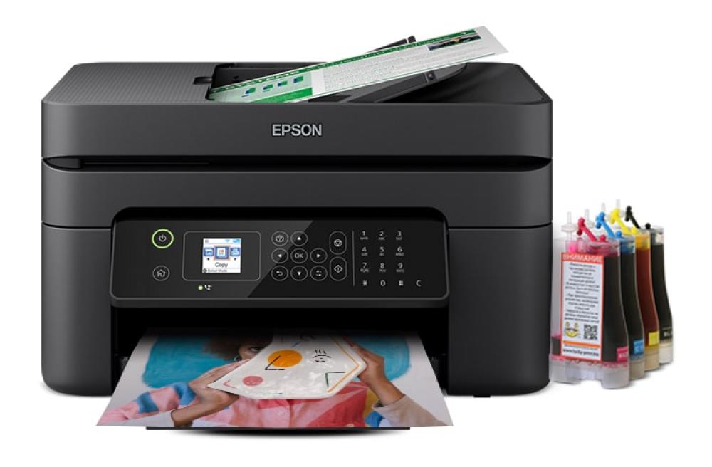 изображение БФП Epson Workforce WF-2830 з СБПЧ Standart - зображення 1